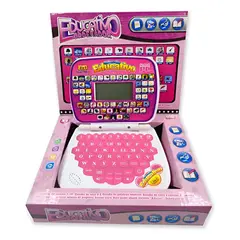 GENERICO - Mini Computador De Juguete Didactico Y Educativo Rosa EspIng
