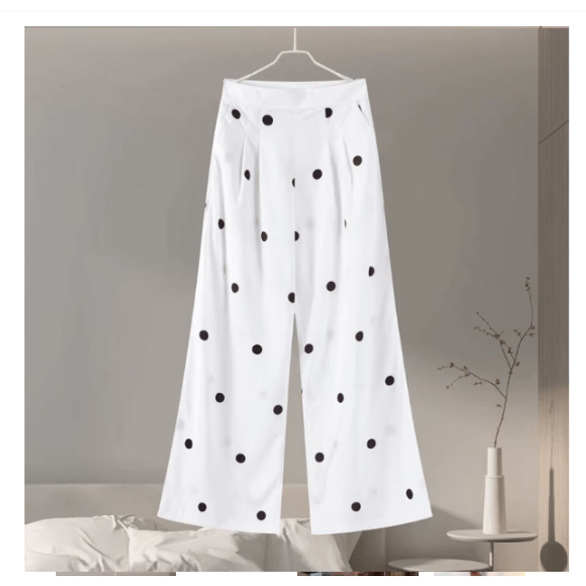 VELVET - Set Dos Piezas Madonna Polka Dot Negro