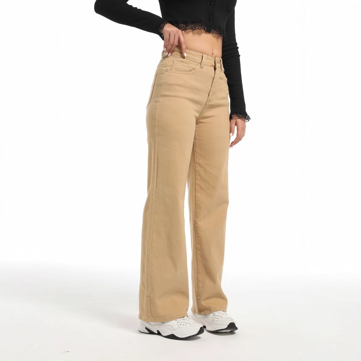 VELVET - Jeans Recto Isadora Rosa