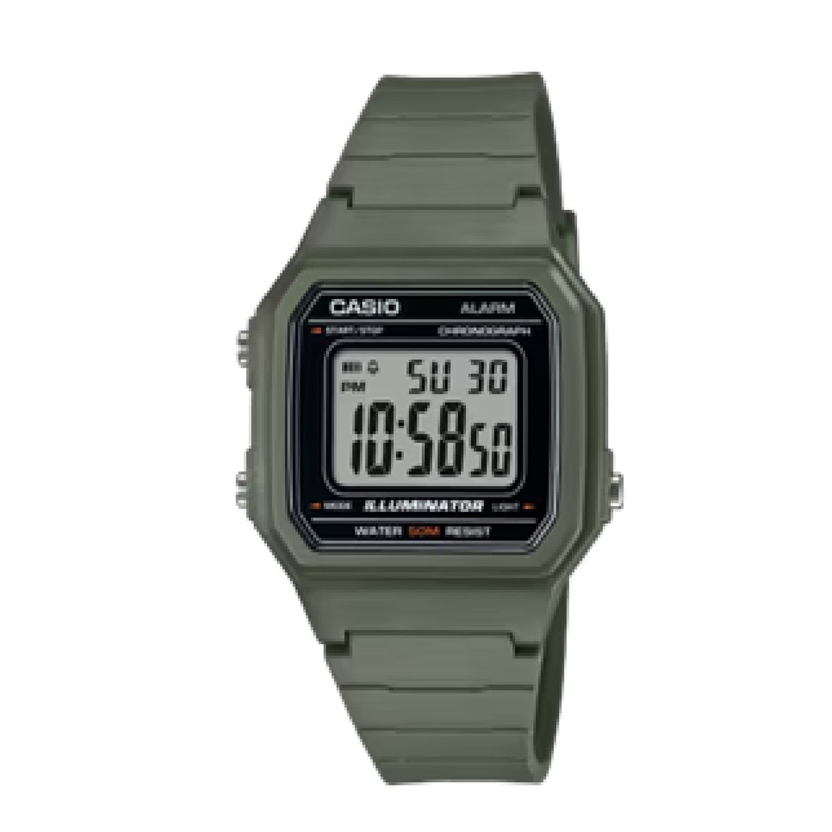 CASIO - Reloj W-217H-3AV Hombre Digital