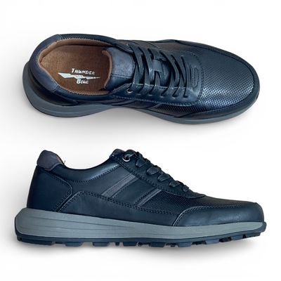 Imagen 2 del producto Zapatillas Hombre Cuero Premium Casual Elegante Marrón Confort
