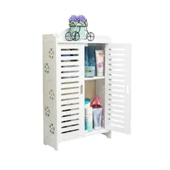 GENERICO - Organizador Estante Repisa Baño Mueble Con Puerta Colgante