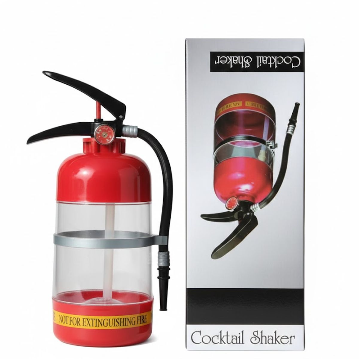 GENERICO - dispensador de bebidas con forma de extintor de incendios