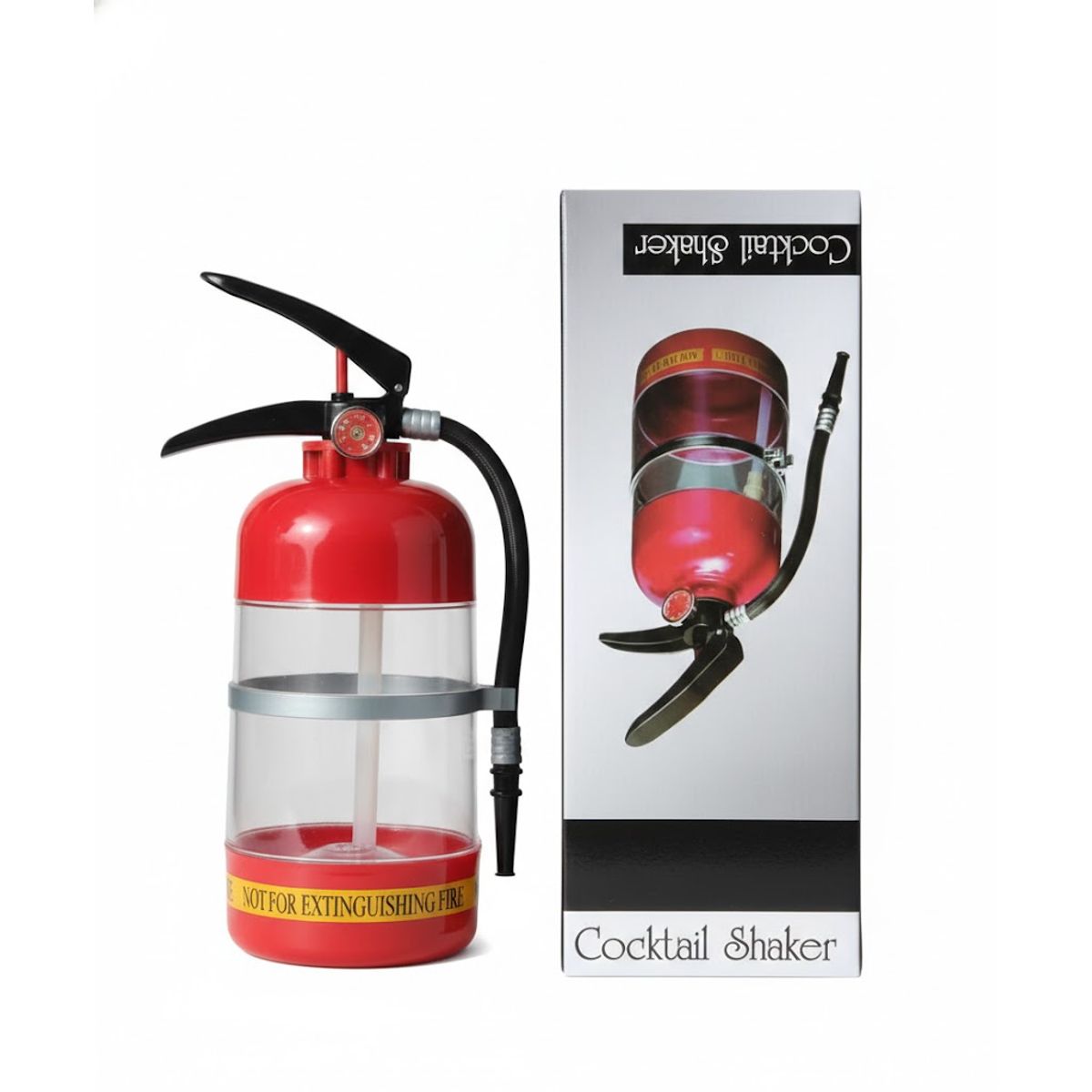 GENERICO - dispensador de bebidas con forma de extintor de incendios