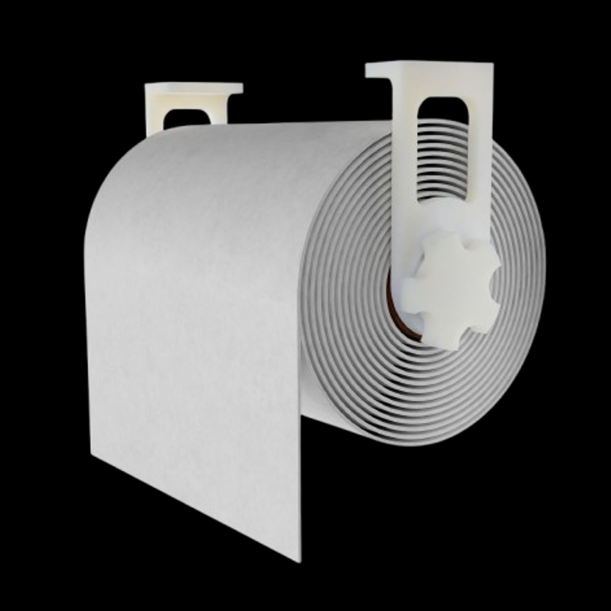 GENERICO - Porta Rollo De Papel Dispensador De Toalla Nova Gigante