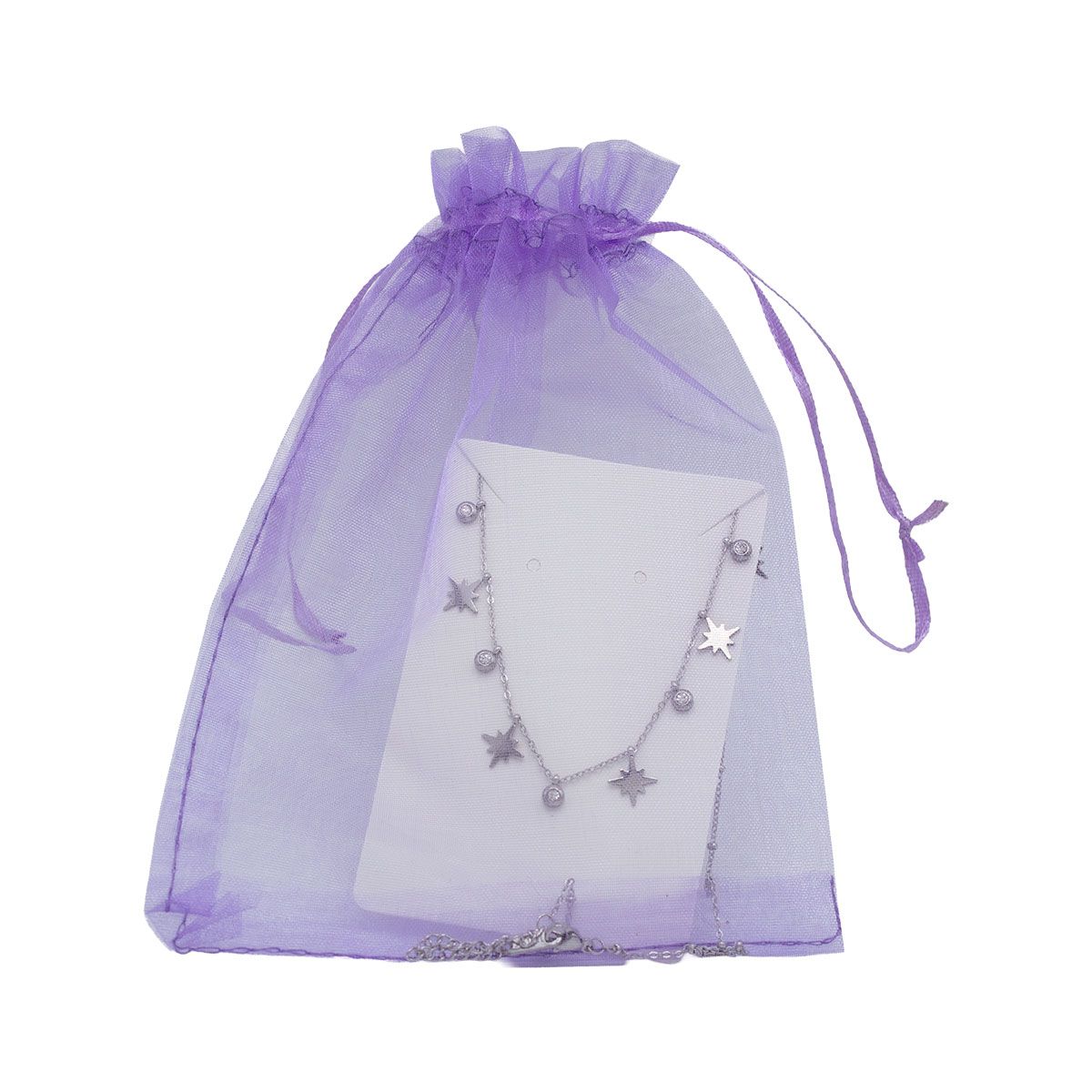 BIJOUTERIA LB20 SPA - Collar Acero Inoxidable Mujer Colgante D19 - Plateado