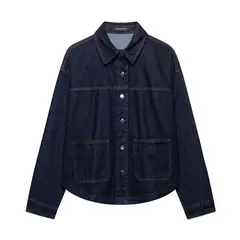 VELVET - Chaqueta Denim Selene Gris