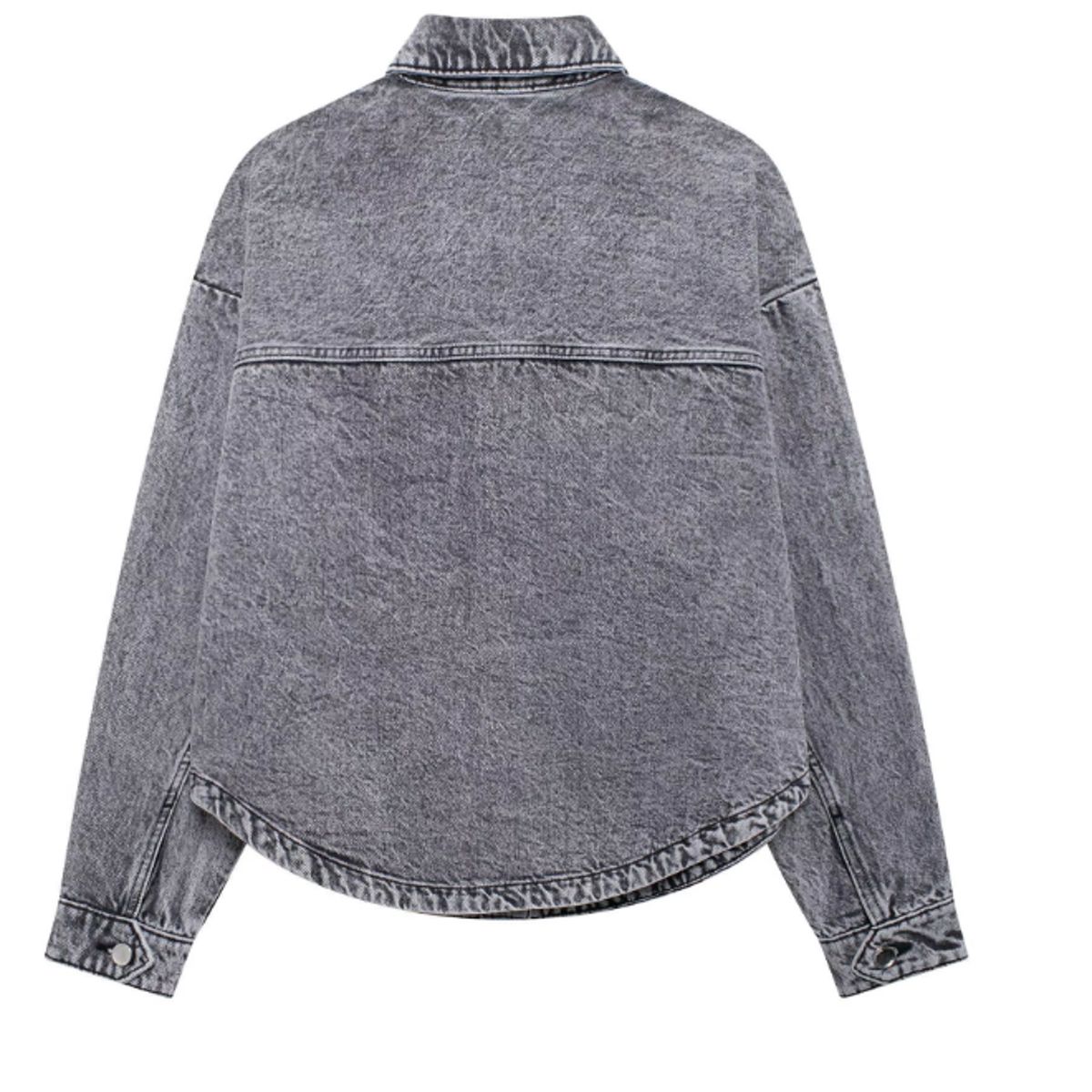 VELVET - Chaqueta Denim Selene Gris