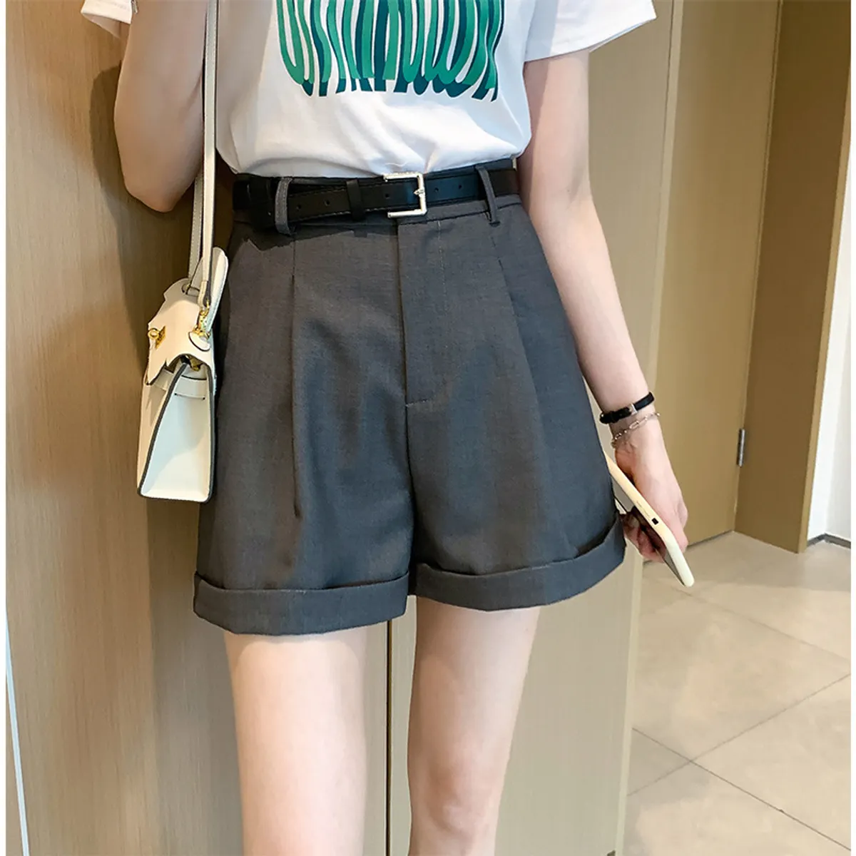 VELVET - Short Casual Kathe Negro