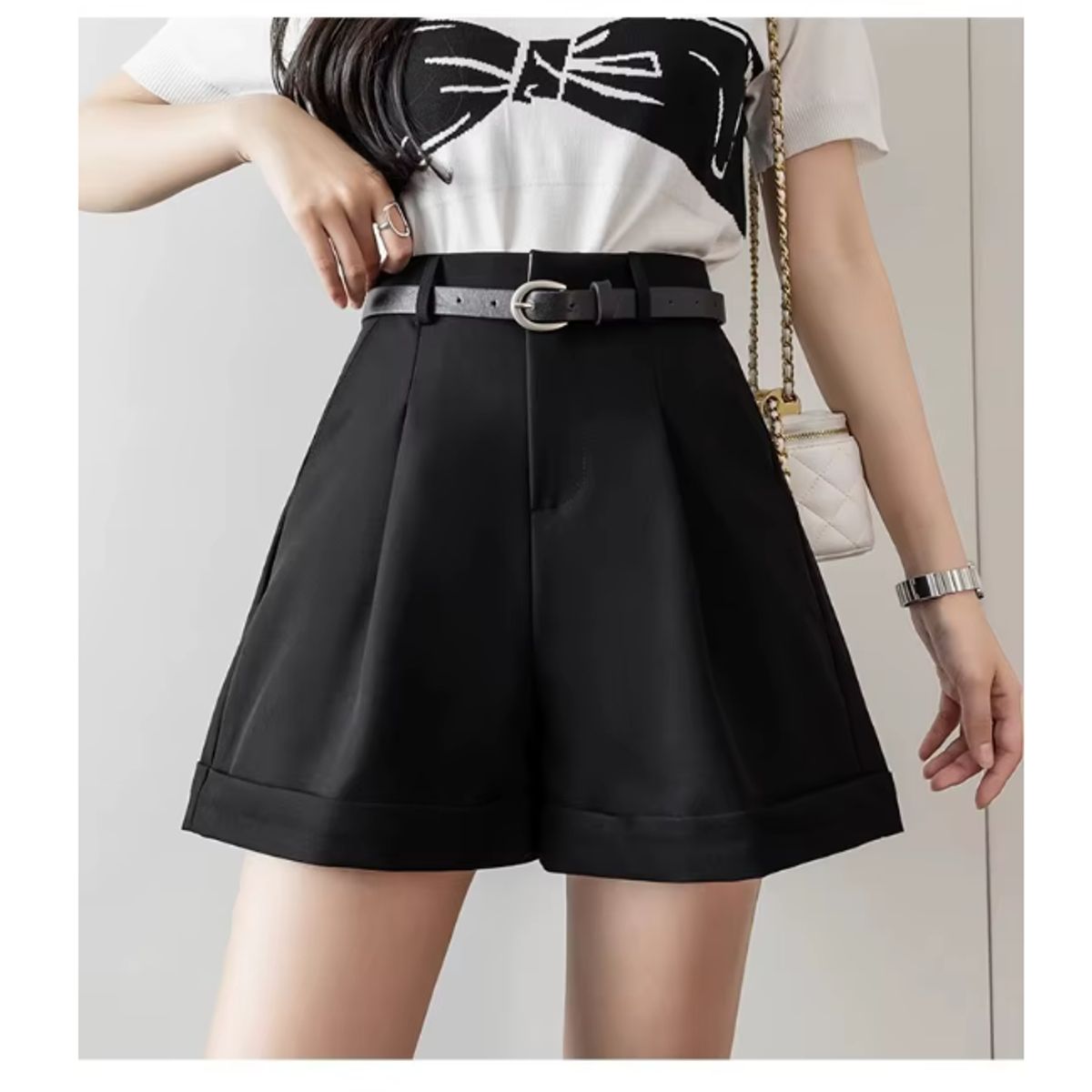 VELVET - Short Casual Kathe Negro