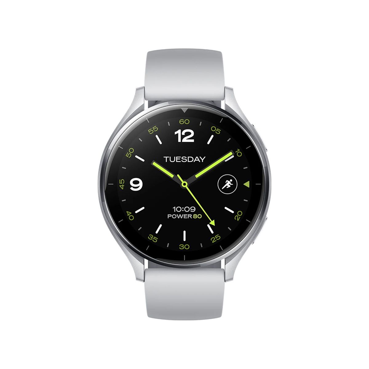 XIAOMI - Xiaomi Watch 2 Plata AMOLED de 1,43 pulgadas