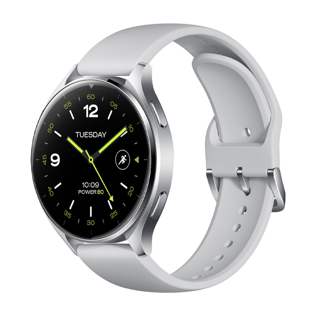 XIAOMI - Xiaomi Watch 2 Plata AMOLED de 1,43 pulgadas