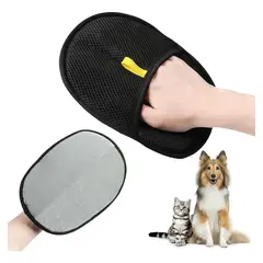 GENERICO - Guantes De Aseo De Doble Cara Para Mascotas Quita Pelos