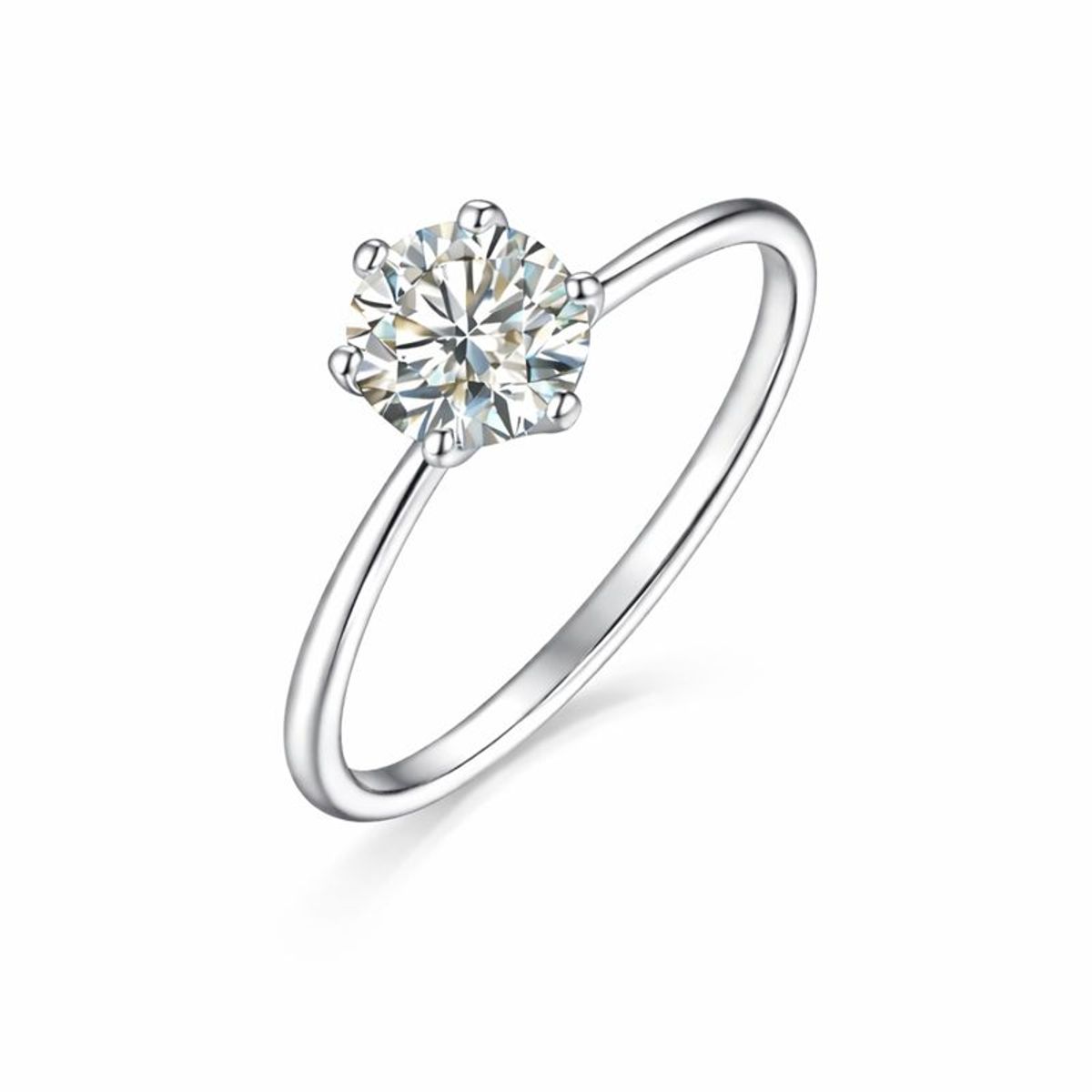 VOUSEZ - Anillo plata 925 ajustable mujer ilusion regalo compromiso
