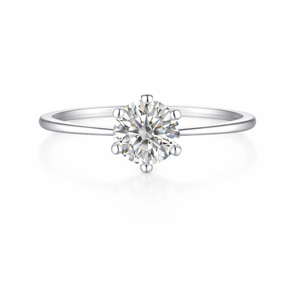 VOUSEZ - Anillo plata 925 ajustable mujer ilusion regalo compromiso