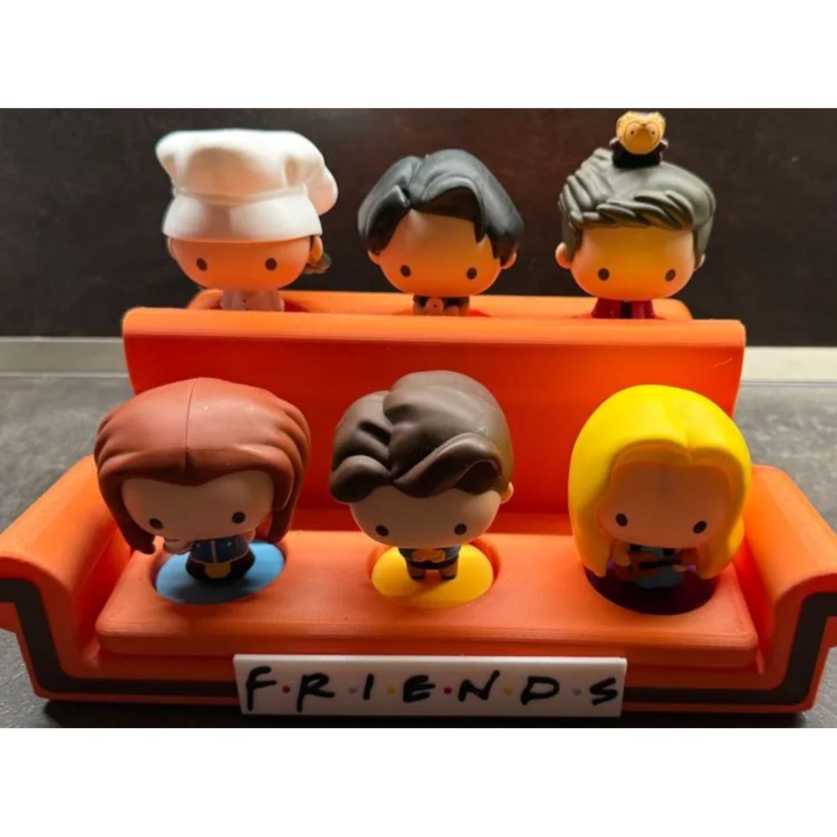 GENERICO - Sofá Amigos para figuras de McDonalds