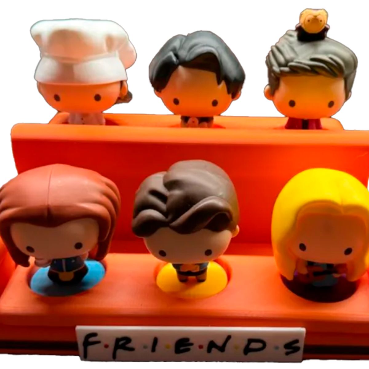 GENERICO - Sofá Amigos para figuras de McDonalds