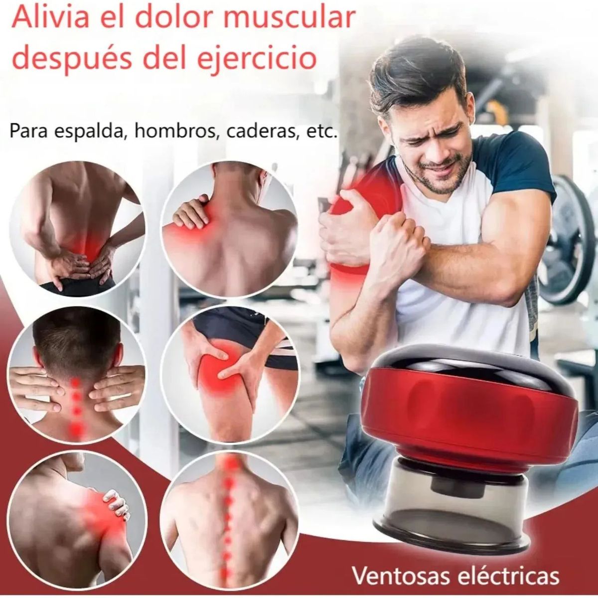 MOVI - MASAJEADOR INTELIGENTE CON VENTOSAS DE SUCCIÓN CORPORAL PARA RELAJACIÓN