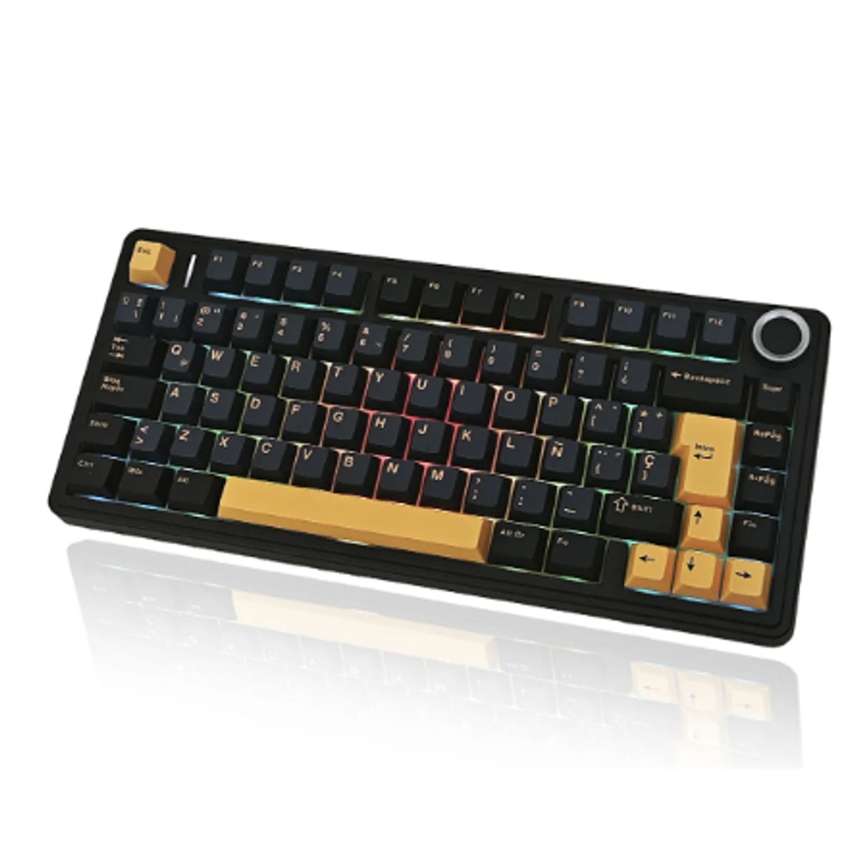GENERICO - Teclado Gamer Mecánico Español Inalámbrico