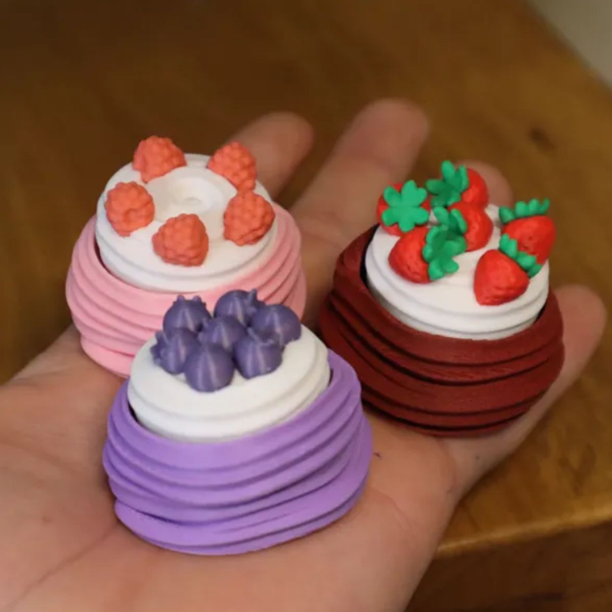 GENERICO - Clicker de Tarta de Merengue (pack 3 un)