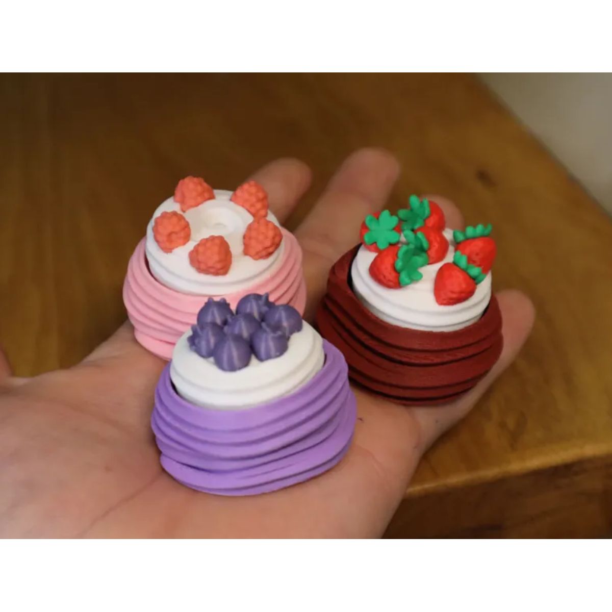 GENERICO - Clicker de Tarta de Merengue (pack 3 un)