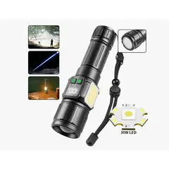 GENERICO - 30w Led Linterna Lámpara Táctica 220000 Lúmenes Camping