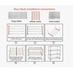 GENERICO - Organizador De Zapatos Fácil Transportar 5 Capas Zapatero