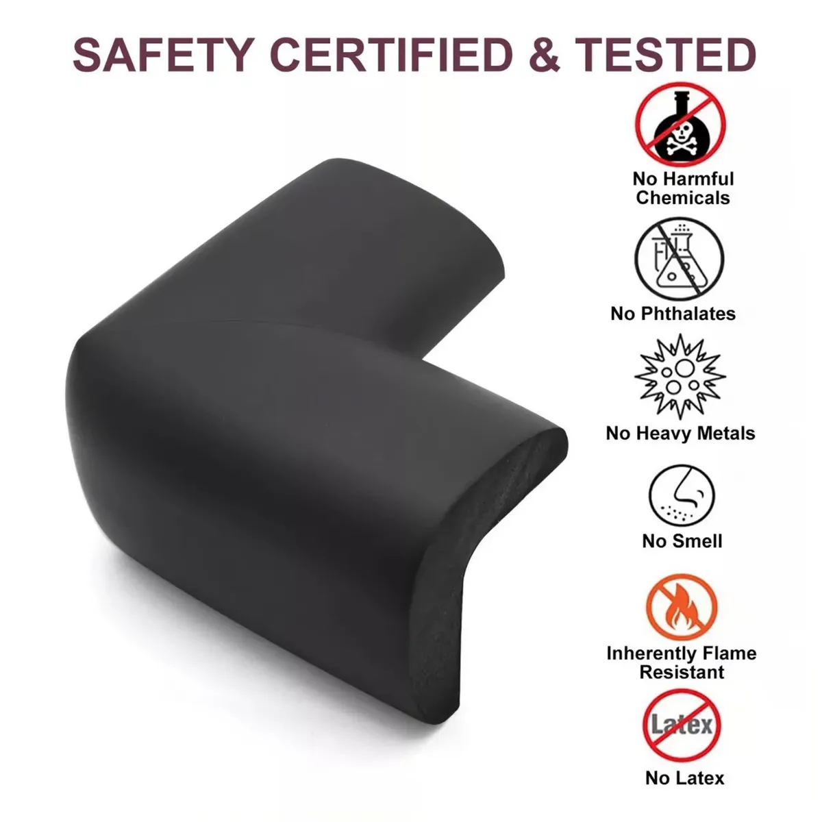 KINDA NICE - Cinta Protector Niños 2m Bordes Mesas Muebles + 5 Esquineros