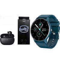 ZL02D Smartwatch+XIAOMI RedMi Buds3Lite Auriculares Bluetooth Azul