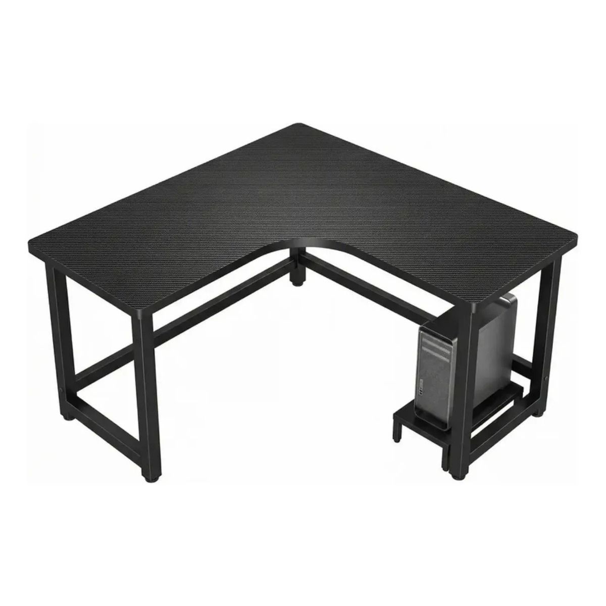 ANYHOGAR - Escritorio Mesa Estructura Metálica Forma L 120x100x75cm