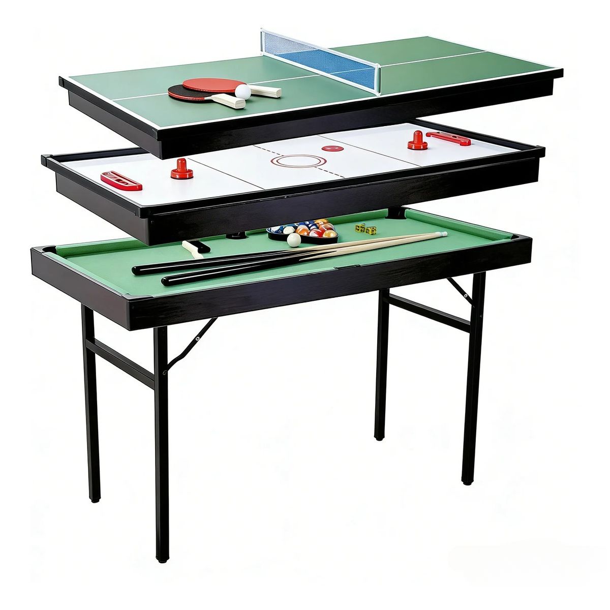 TOYUN TOYUN - Mesa De Juego Múltiple 3 En 1
