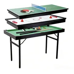 TOYUN TOYUN - Mesa De Juego Múltiple 3 En 1