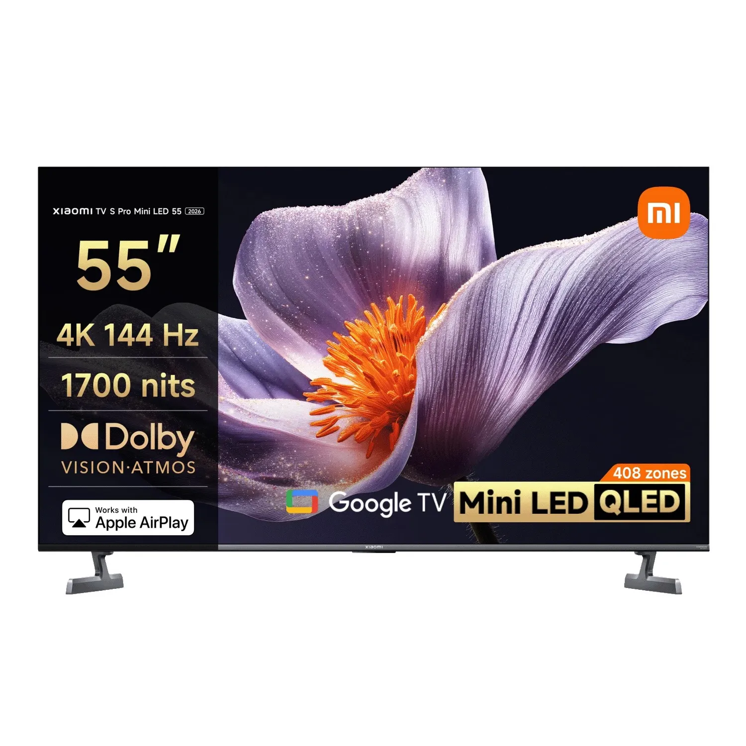 XIAOMI Televisor Smart TV Xiaomi S Pro QD-Mini LED 55