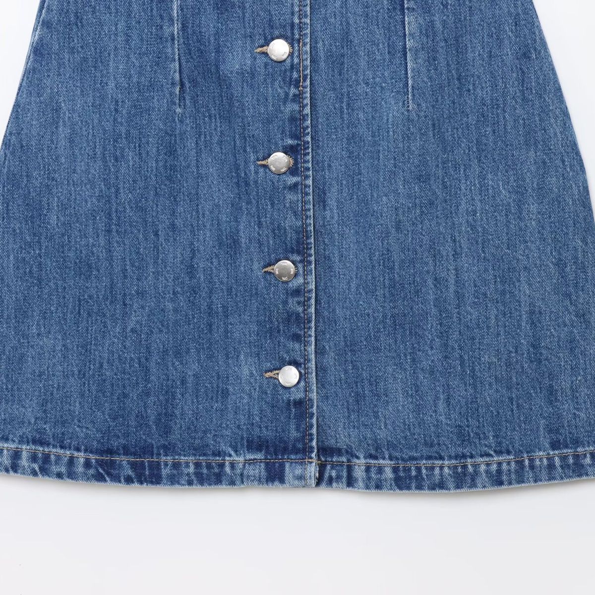VELVET - Vestido Corto Denim Antonia