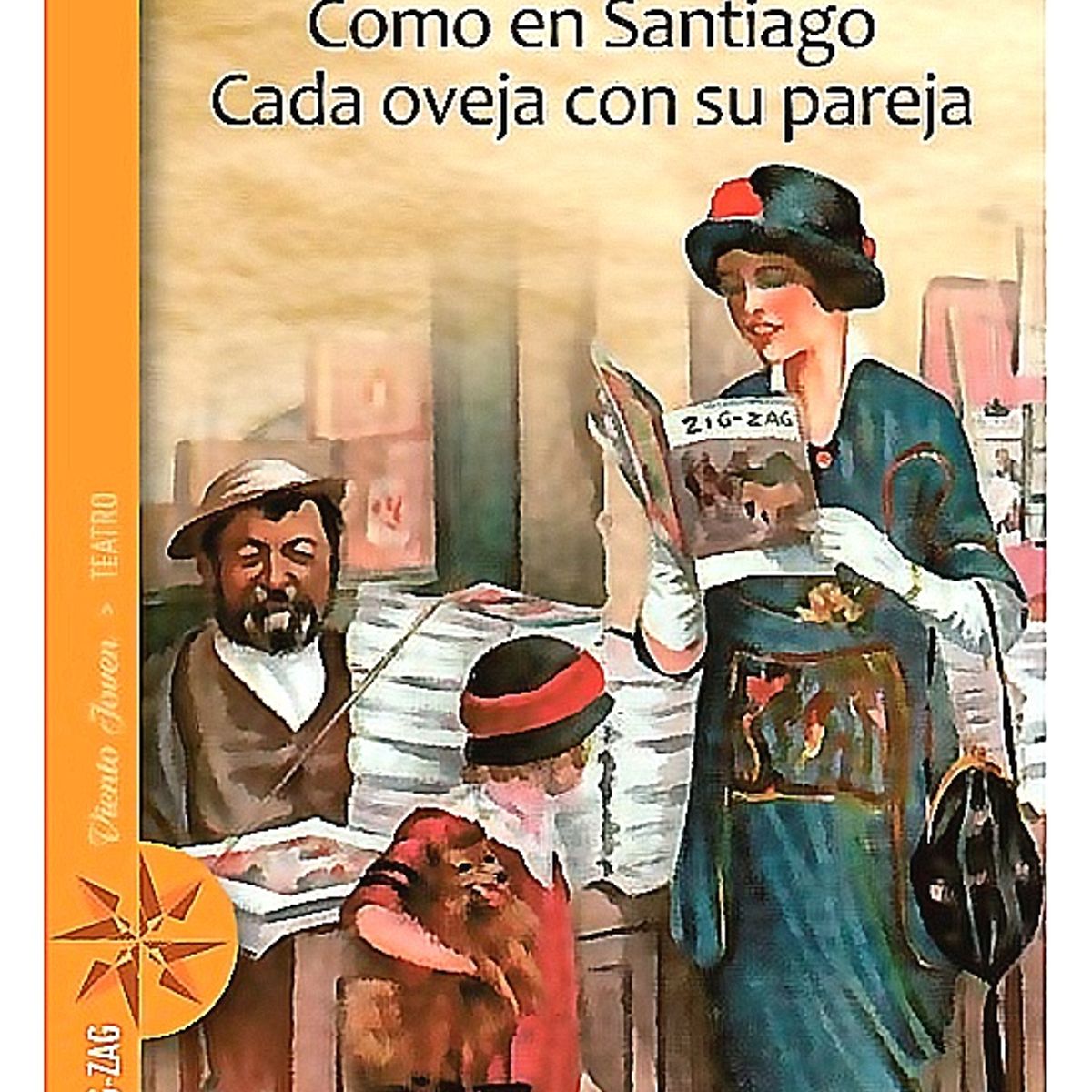 ZIG ZAG - Libro Como En Santiago. Cada Oveja Con Su Pareja-Barros Grez