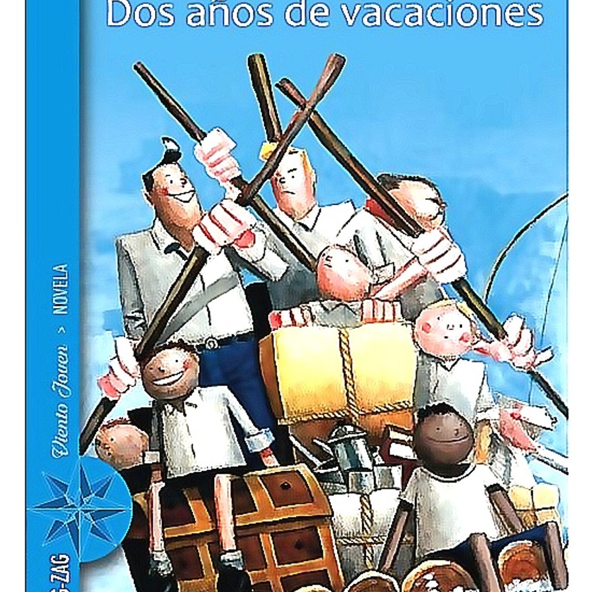ZIG ZAG - Libro Dos Años De Vacaciones - Verne, Julio
