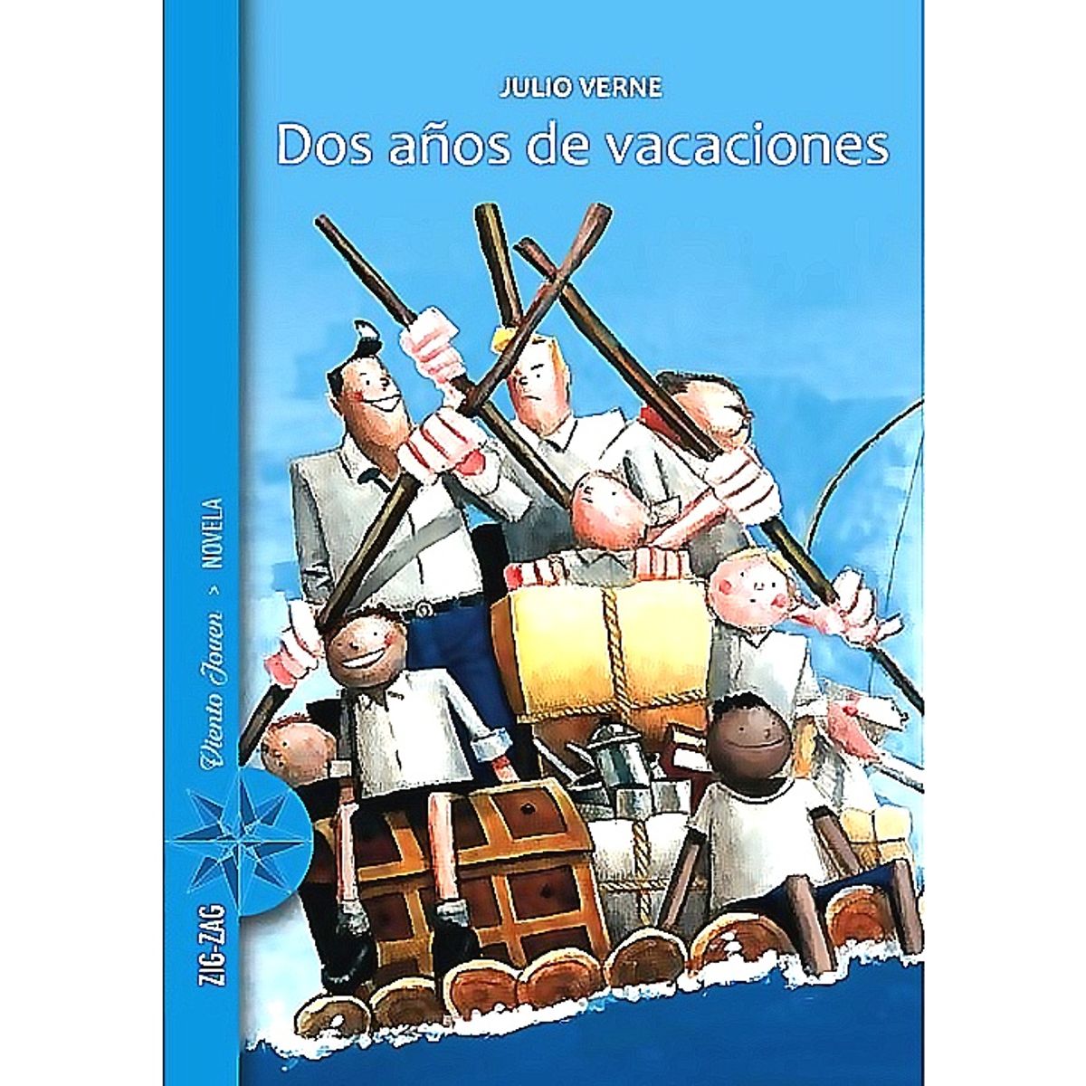 ZIG ZAG - Libro Dos Años De Vacaciones - Verne, Julio