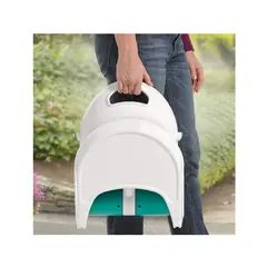 GENERICO - Silla De Bebe para Comer Alimentación Plegable Azul