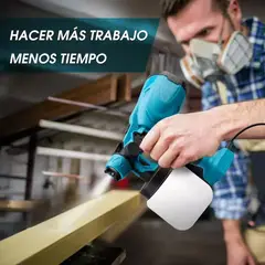 MOVI - PISTOLA DE PINTAR A BATERIA, INCLUYE 2 BATERIAS Y CARGADOR