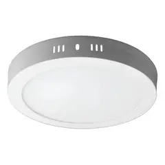 DRL - Panel Led Foco Plafón Sobrepuesto Redondo 24w 28cm Luz Fría