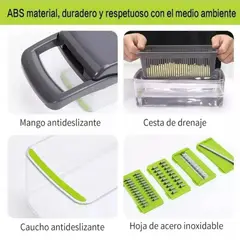 MOVI - PICADOR DE FRUTAS Y VERDURAS 12 EN 1