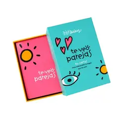 VIVE UBUNTU - Cartas Te Veo Parejas - Preguntas Para Reconectar - Juego De Mesa