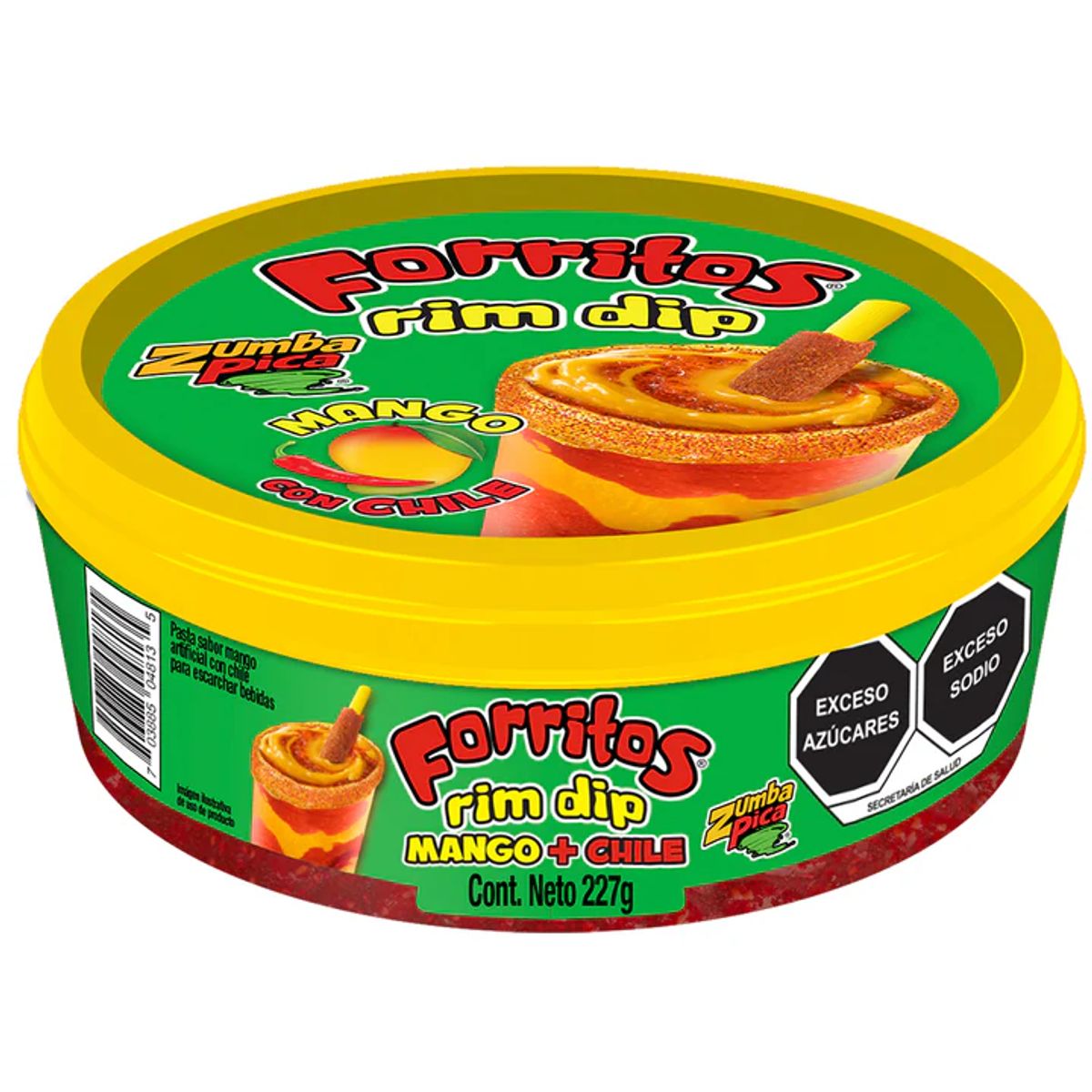 GENERICO - Pasta Mango Escarchar Bebidas Forritos Zumba Pica 227 g Kiosclub