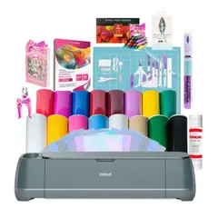 CRICUT - Kit Plotter Maker 4 Inicio Creativo Vinilos