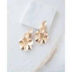 MI PLACARD - Aros Poppy Flor Dorado