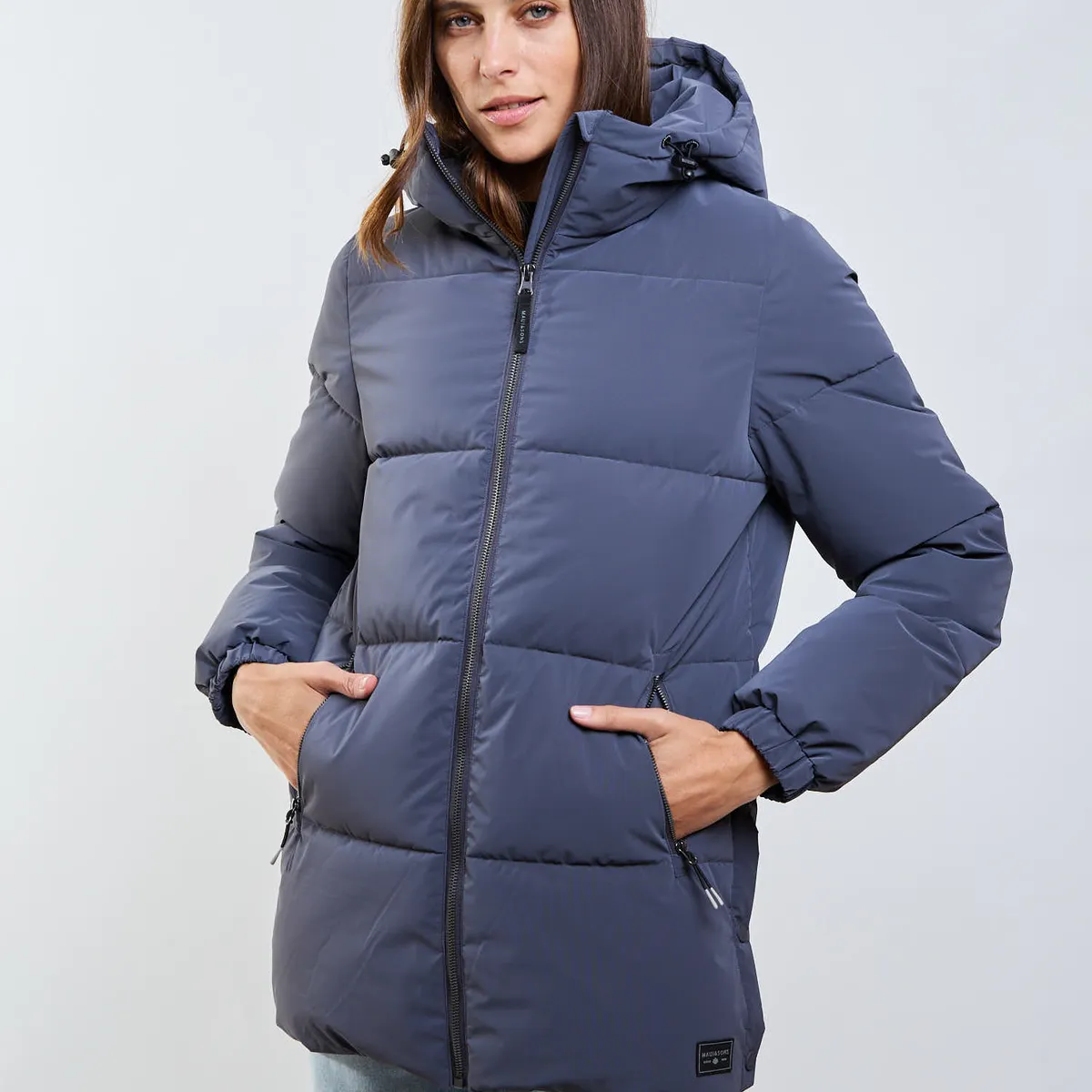MAUI AND SONS - Parka Cream Gris Mujer Maui And Sons