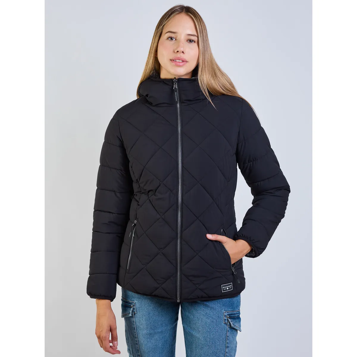 MAUI AND SONS - Parka Reversible Pale Peach Negro Mujer Maui And Sons