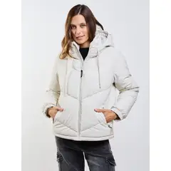 MAUI AND SONS - Parka Almondine Beige Mujer