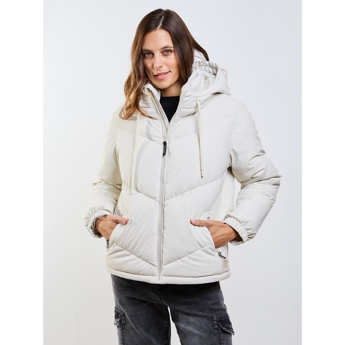 MAUI AND SONS - Parka Almondine Beige Mujer Maui And Sons