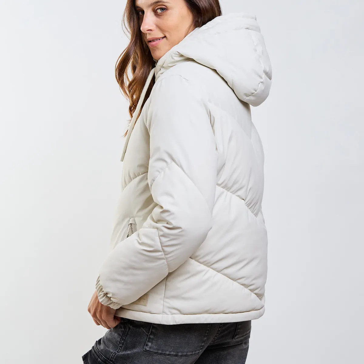 MAUI AND SONS - Parka Almondine Beige Mujer Maui And Sons